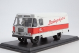 АВП-51 промтоварный фургон - красный/белый «Мосгортранс» 1:43