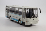 ПАЗ-4230 «Аврора» высокопольный автобус среднего класса - №26 с журналом (+наклейка) 1:43