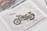 ИМЗ М-63 «Урал-2» мотоцикл - №10 с журналом (+открытка) 1:24