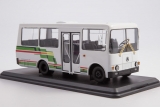 ЛАЗ-А073 автобус малого класса - белый с полосами 1:43