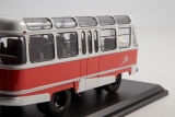 АВП-51 пассажирский автобус - красный/белый 1:43