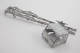 КАМАЗ-6560 (рестайлинг) бортовой с тентом - сборная модель 1:43