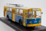 ЗиУ-682Б троллейбус - маршрут №35 г. Москва - синий/желтый 1:43