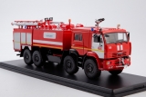 КАМАЗ-6560 аэродромный пожарный автомобиль АА-13/60 - №468 Пулково 1:43