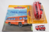 ПАЗ-3201С автобус повышенной проходимости в северном исполнении - №32 с журналом (+наклейка) 1:43