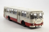 Ликинский автобус-677М автобус - белый/красный 1:43