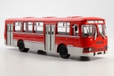 Ликинский автобус-677М автобус городской - красный/белый 1:43