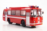 ЛАЗ-695Н автомобиль связи и штаба пожаротушения АС-5 - спецвыпуск №5 с журналом 1:43