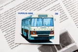 Ikarus 556 автобус городской - №38 с журналом (+наклейка) 1:43