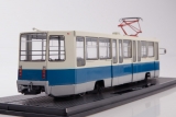 КТМ-8 (71-608) трамвай - синий/белый/серый 1:43