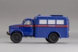 Горький-63 автомобиль милицеский АМ-2 (вторая модель) - 1957 г. 1:43
