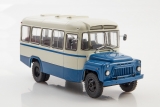 КАвЗ-685 советский автобус среднего класса - №40 с журналом (+наклейка) 1:43
