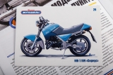 ИЖ-7.110 «Сириус» мотоцикл - №26 с журналом (+открытка) 1:24