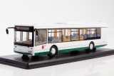 МАЗ-203 белорусский низкопольный городской автобус - белый/зеленый 1:43