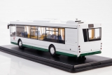МАЗ-203 белорусский низкопольный городской автобус - белый/зеленый 1:43