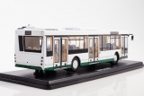 МАЗ-203 белорусский низкопольный городской автобус - белый/зеленый 1:43