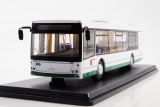 МАЗ-203 белорусский низкопольный городской автобус - белый/зеленый 1:43