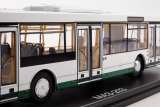 МАЗ-203 белорусский низкопольный городской автобус - белый/зеленый 1:43