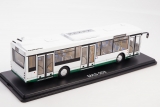 МАЗ-203 белорусский низкопольный городской автобус - белый/зеленый 1:43