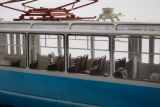 ЛМ-68 советский трамвай - голубой/белый 1:43