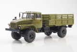 Миасский грузовик-43206 бортовой с тентом - хаки 1:43