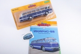 Ikarus-55 междугородный автобус - №46 с журналом (+наклейка) 1:43