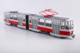 Tatra-KT4 трамвай - белый/красный 1:43