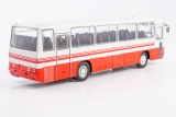 Ikarus-256 автобус - белый/красный 1:43
