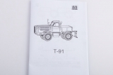 Трактор Т-91 - сборная модель 1:43