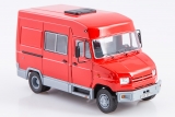 ЗиЛ-5301А3 «Бычок» грузопассажирский цельнометаллический фургон - красный 1:43