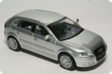 Audi A3 sportback - серебристый металлик 1:43