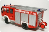 Iveco Magirus LF 16/12 пожарный с двойной кабиной - 1990 1:43