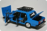 ВАЗ-2107 с багажником - синий 1:43