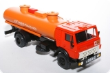 КамАЗ-5325 цистерна «Огнеопасно» - красный/оранжевый 1:43
