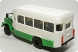 КАвЗ-3976 автобус - белый/зеленый 1:43
