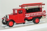 ЗиС-5 пожарный автомобиль ПМЗ-6 с передним насосом - красный 1:43