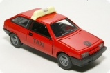 ВАЗ-2108 такси - красный 1:43