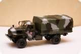 Миасский грузовик-43206 бортовой с тентом - камуфляж хаки 1:43