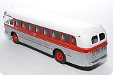 ЗиС-127 автобус междугородний - 1955 - серебристый/красный/белый 1:43
