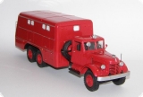 ЯАЗ-210 пожарная рукавная машина ПРМ-33 1:43