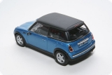 Mini Cooper New - голубой металлик 1:43