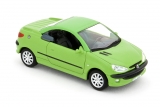 Peugeot 206 CC - светло-зеленый - без коробки 1:43