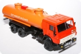 КамАЗ-53212 цистерна «Огнеопасно» - красный/оранжевый 1:43
