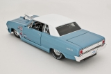Chevrolet Malibu SS 1965 - голубой металлик - Pro Rodz 1:24