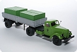 ЗиС-120 седельный тягач + полуприцеп бортовой ОдАЗ-885 с контейнерами 1:43