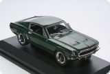 Ford Mustang GT 390 - 1968 - Steve McQueen из фильма «Bullitt» - темно-зеленый 1:43