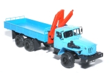 Миасский грузовик-4320-0911-40 бортовой с КМУ 1:43