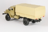 Миасский грузовик-43206 бортовой с тентом - песочный 1:43
