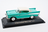 Chevrolet Bel Air - 1957 - зеленый/белый 1:43