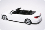 BMW 3-series Convertible 2007 - white - с открывающимся капотом 1:43